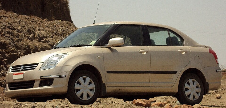 Swift Dzire on rent in Indore